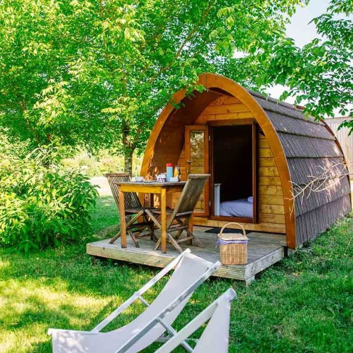 1 nuit pour 2 en POD avec petits déjeuners
