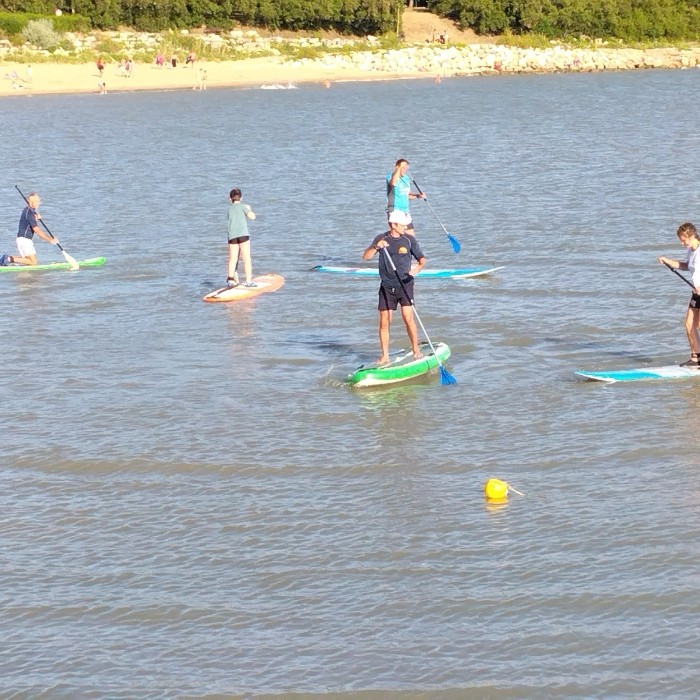 Initiation de 1h au Stand Up Paddle pour 3 personnes (2 adultes et 1 enfant de plus de 10 ans) 