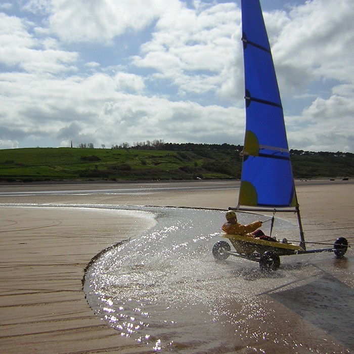 Séance d'initiation (char à voile ou catamaran) 