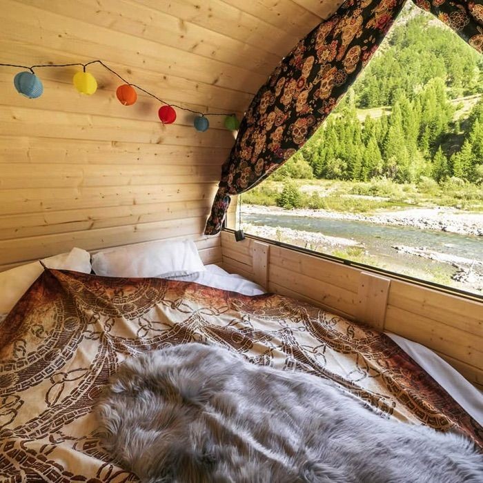 1 nuit en tonneau pour 2 personnes avec petits déjeuners
