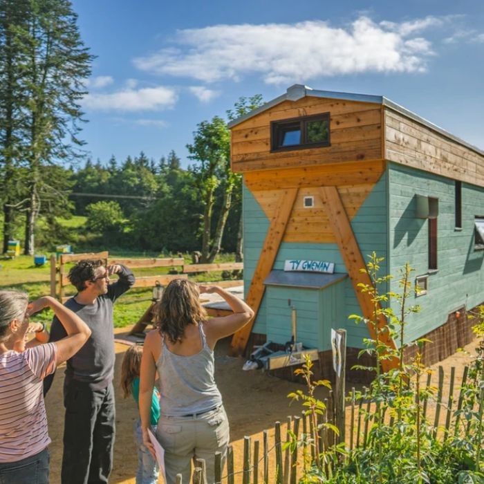 1 nuit en Tiny house pour 2 avec petits déjeuners