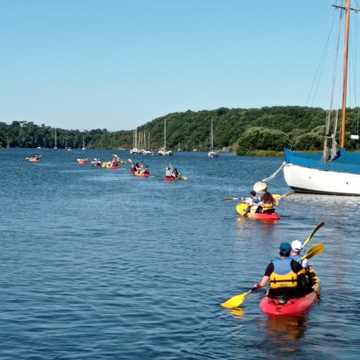Location canoë-kayak pour un circuit de 32km pour 2 personnes