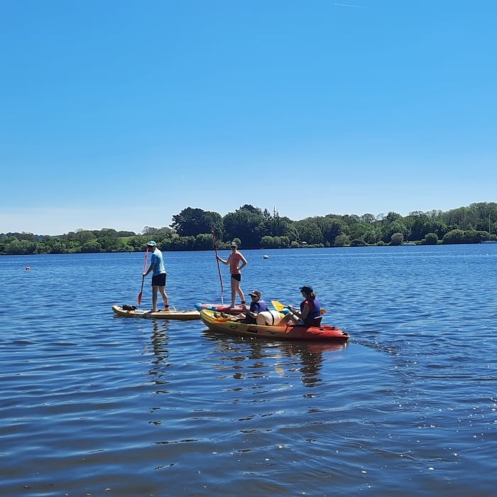 Location 1/2 journée paddle pour 4 personnes 