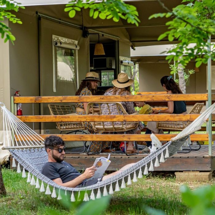 1 nuit en Lodge Family pour 4 avec petits déjeuners