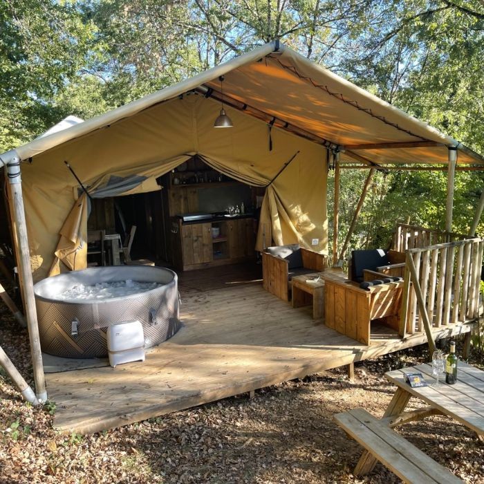 1 nuit pour 2 en Safari Lodge avec petits déjeuners