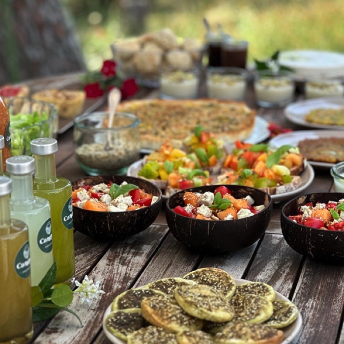 Itinérance gourmande + marche en nature et yoga sauvage pour 1 personne 