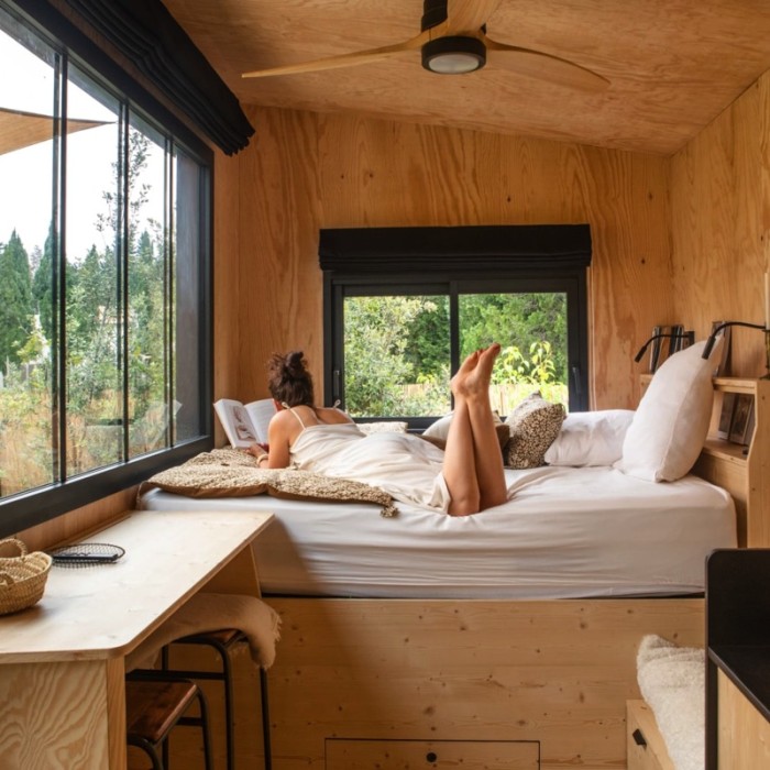 2 nuits en Tiny house pour 2 personnes + planche apéritive du dimanche au jeudi