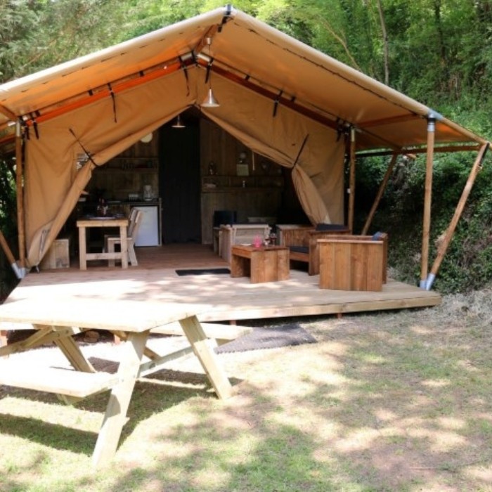 1 nuit en Safari Lodge XL avec petits déjeuners pour 2 personnes