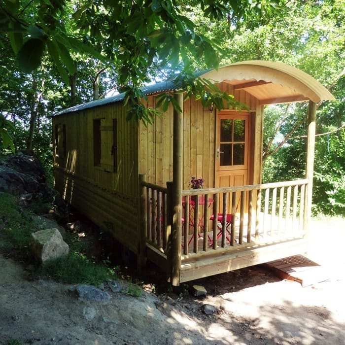 1 nuit en roulotte pour 2 personnes 