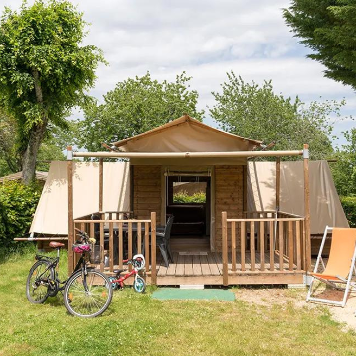 2 nuits en Tente Tribu pour 4 personnes + ménage