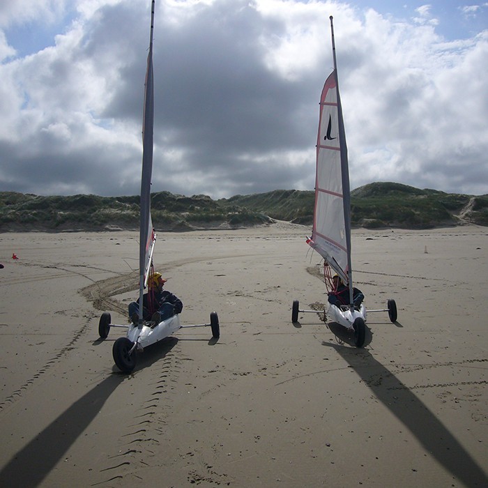 2h de Char à voile avec combinaisons comprises pour 2 personnes (Adultes) 