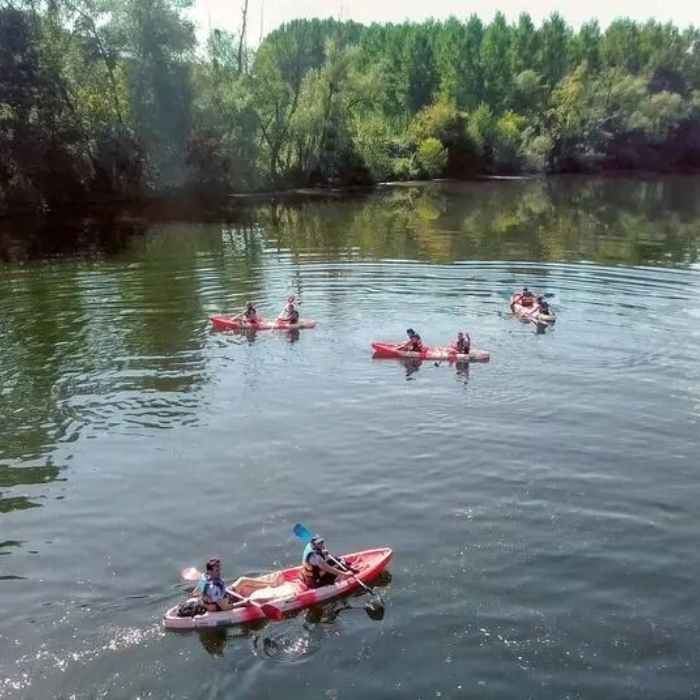 1h - Balade en canoë-kayak sur l'Yonne pour 6 personnes 