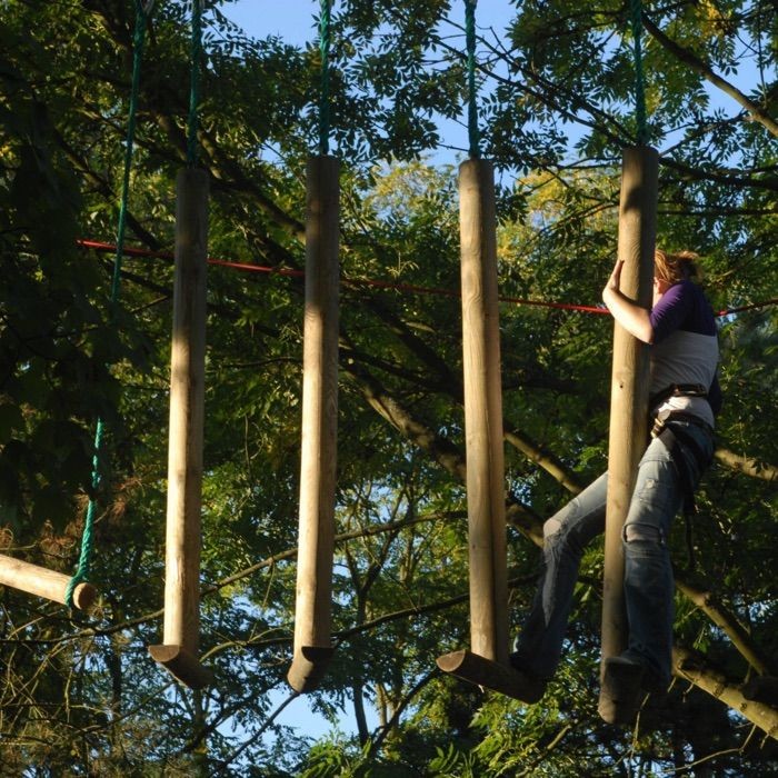 Un pass Famille de 2H aux Parcours Aventures Accrobranche pour 2 adultes et 2 enfants 