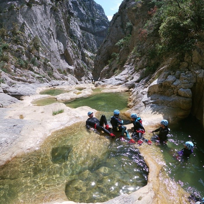 1/2 journée de canyoning sportif pour 1 personne
