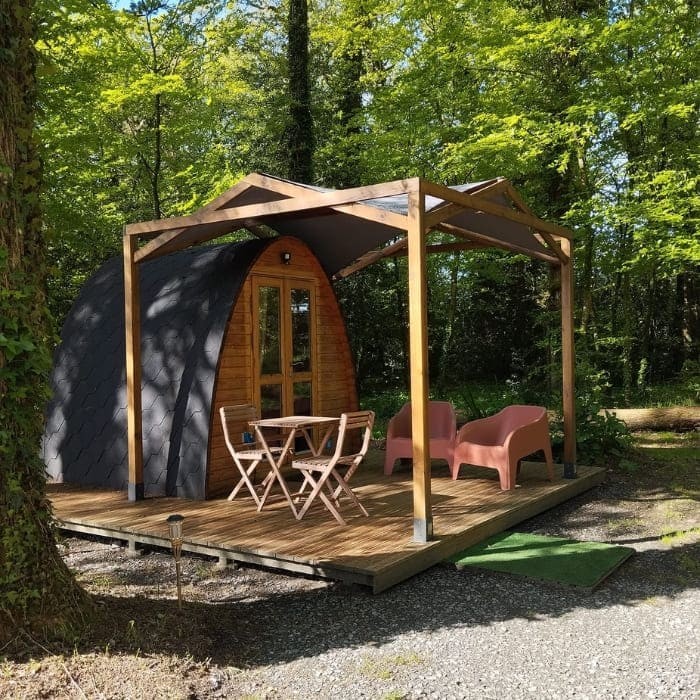 1 nuit pour 2 personnes en Pod avec les petits déjeuners 