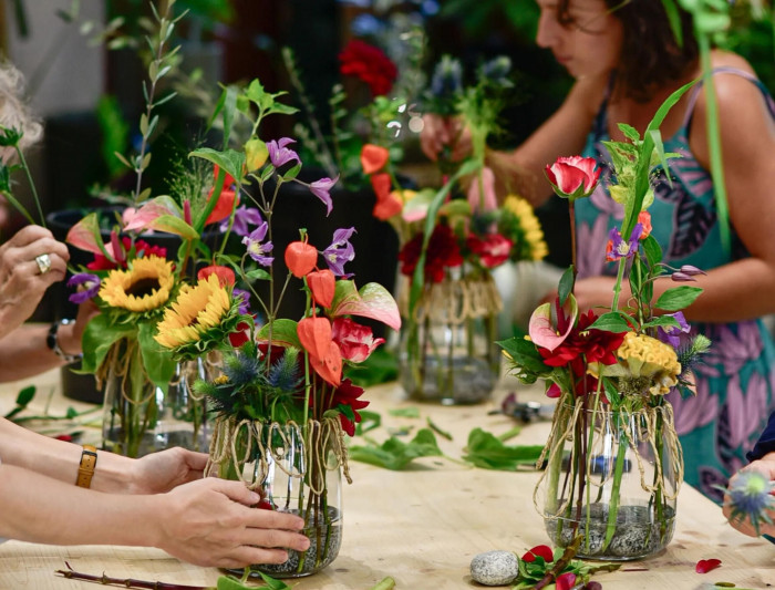 Atelier Composition fleurs/plantes fraîches à Strasbourg – 1h - Végétal