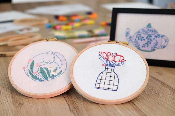 Atelier Broderie à Nantes – 2h - Textile