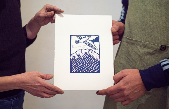 Atelier Linogravure à Douarnenez – 3h - Papier