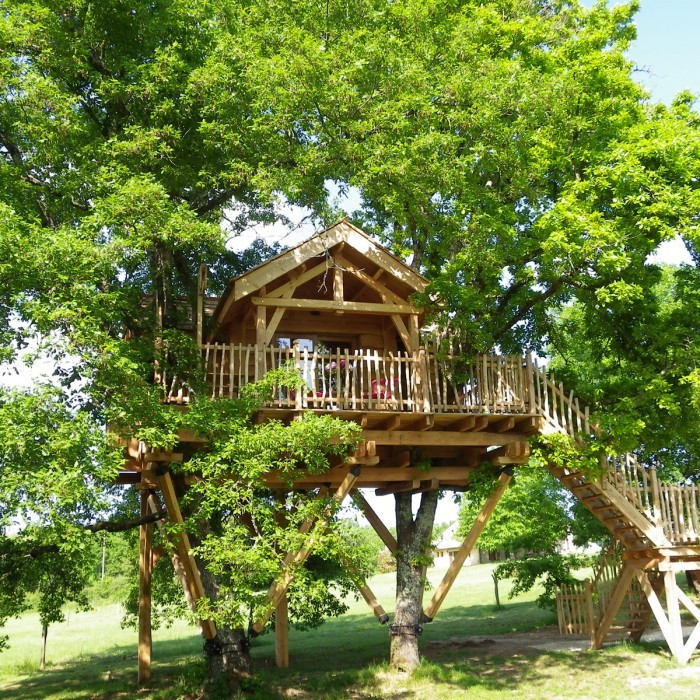1 nuit en cabane pour 2 avec petits-déjeuners