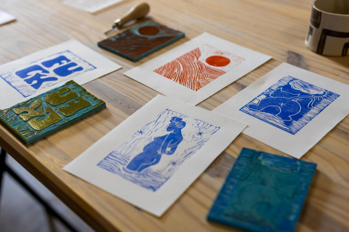 Atelier Linogravure à La Rochelle – 3h - Papier