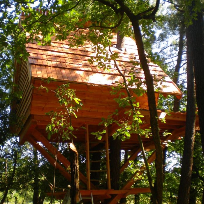  1 nuit en cabane pour 2 + petits déjeuners