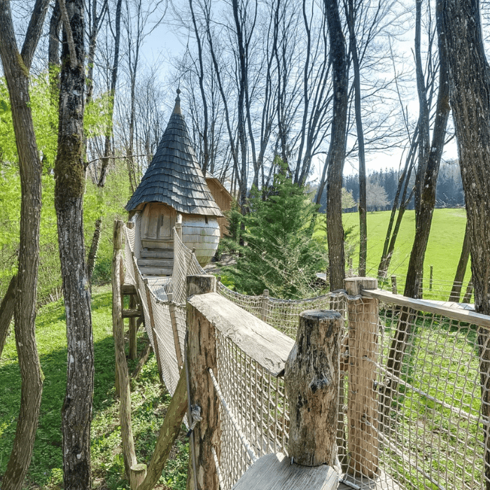 1 nuit en cabane des Acacias pour 2 avec petits-déjeuners