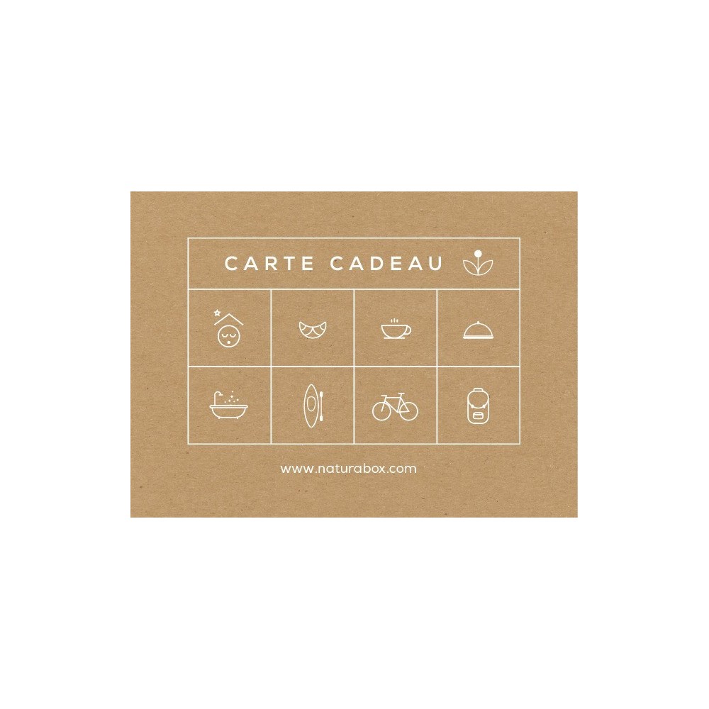 Carte cadeau dématerialisée...