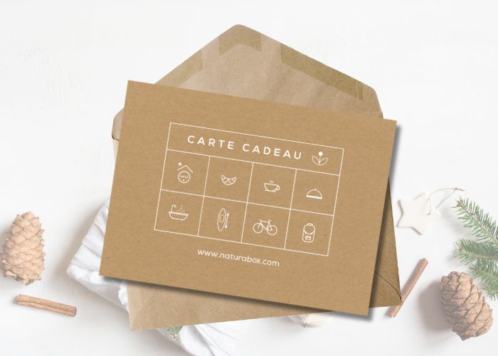 Carte cadeau écoresponsable