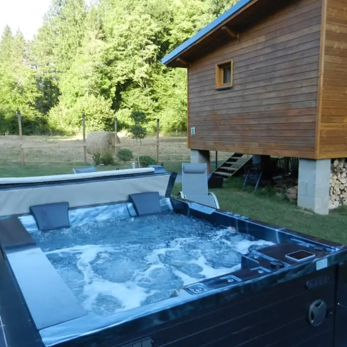 Cabane-spa Cocon du Gast 