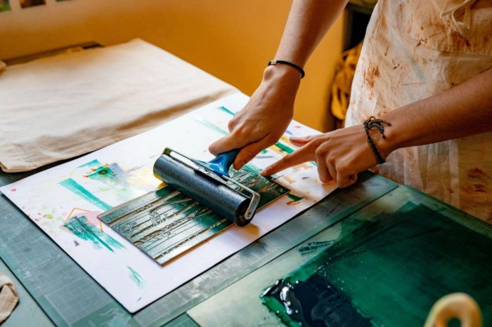 Atelier Textile - Linogravure/Impression textile à Paris – 3h