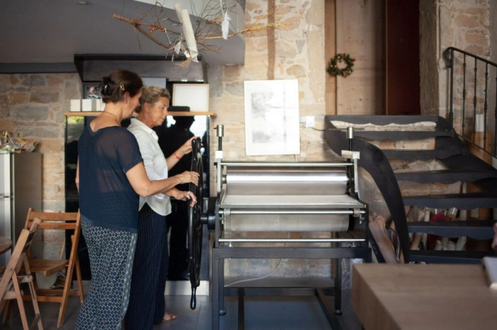 Atelier Papier - Linogravure/Gaufrage à Lyon – 3h
