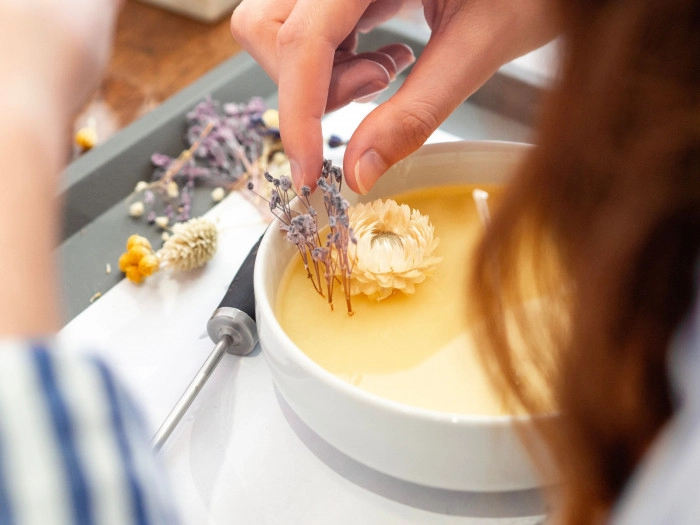 Atelier Cosmétique et bien-être - Fabrication de bougies à Paris – 2h
