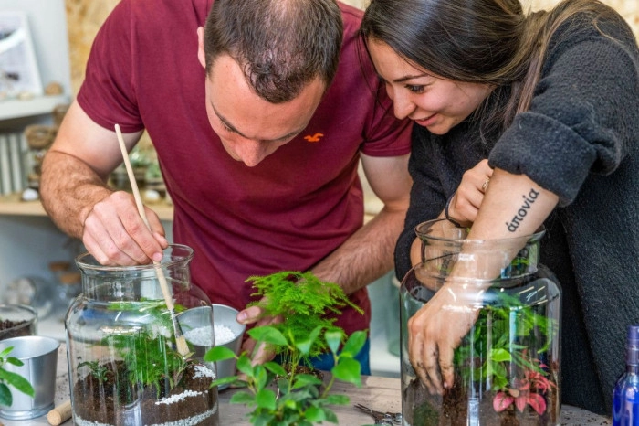 Atelier Végétal - Composition de terrarium à Caluire et Cuire – 2h
