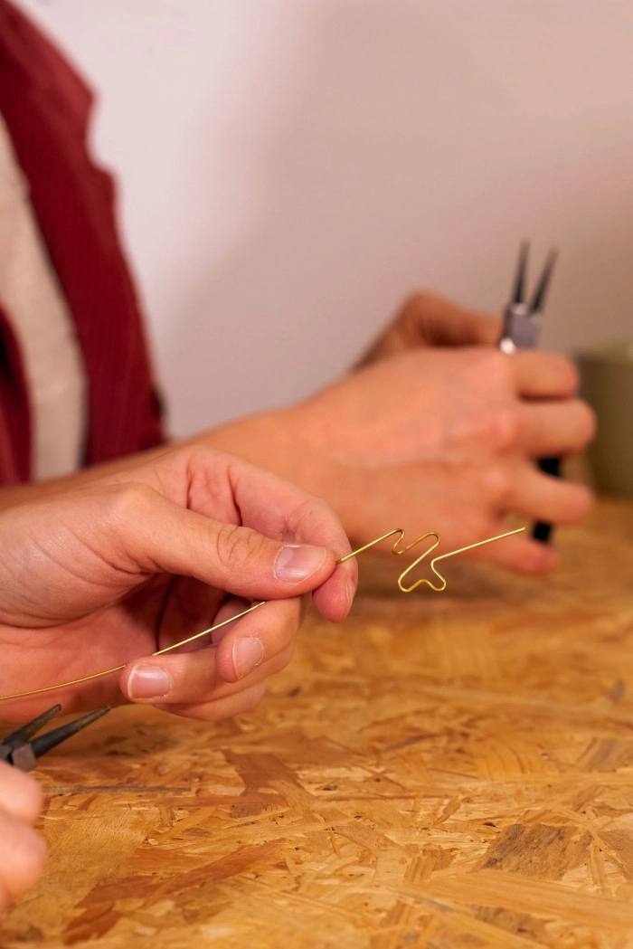 Atelier Bijouterie - Fil et plaque à Lyon – 2h