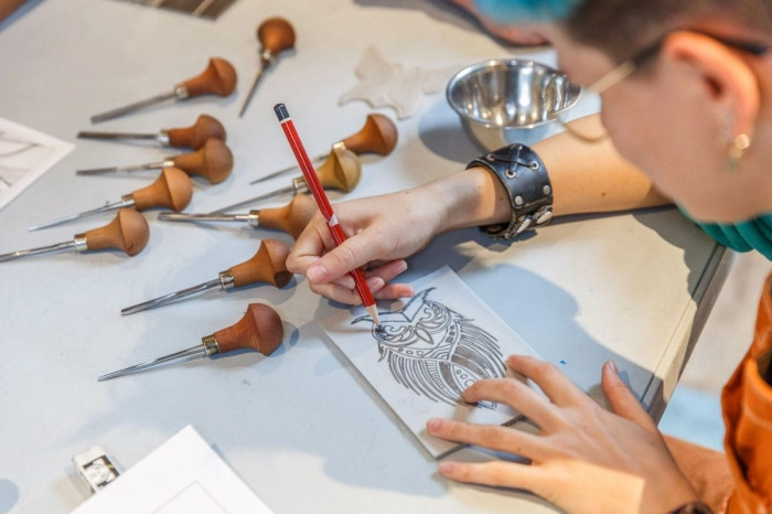 Atelier Papier - Gaufrage à Nantes – 2h