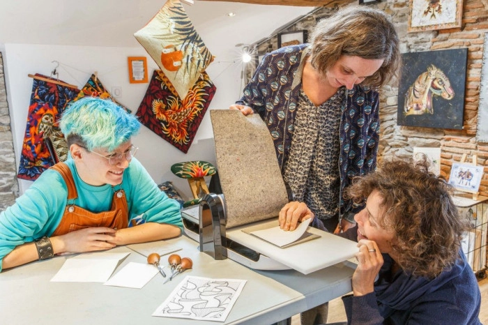 Atelier Papier - Gaufrage à Nantes – 2h