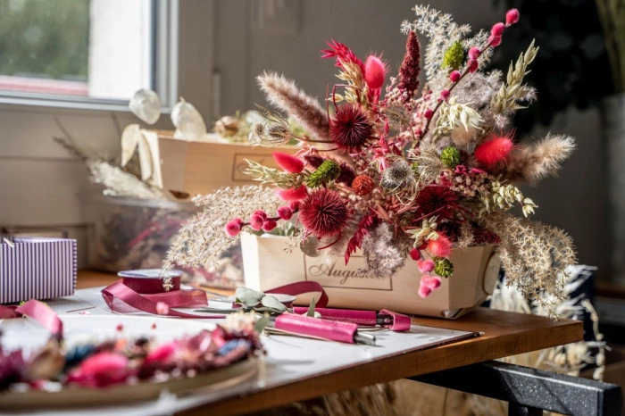 Atelier Végétal - Composition fleurs séchées à Rennes – 1h