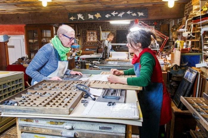 Atelier Papier - Imprimerie à Fresnay-le-Samson – 3h