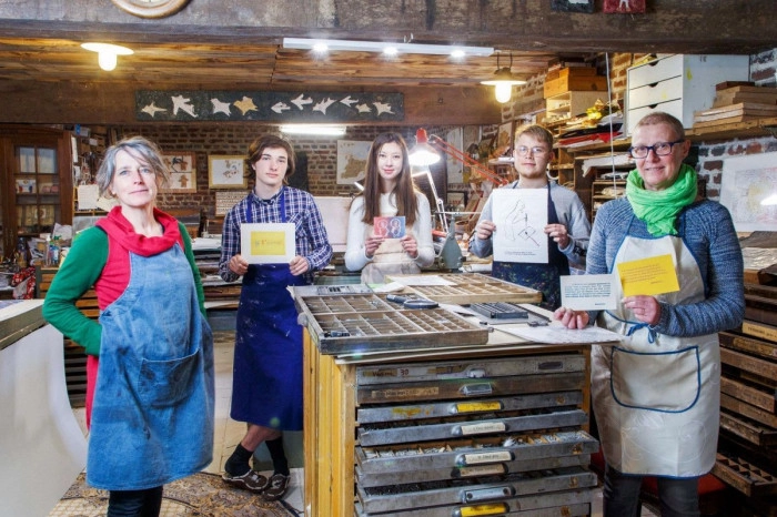 Atelier Papier - Imprimerie à Fresnay-le-Samson – 3h
