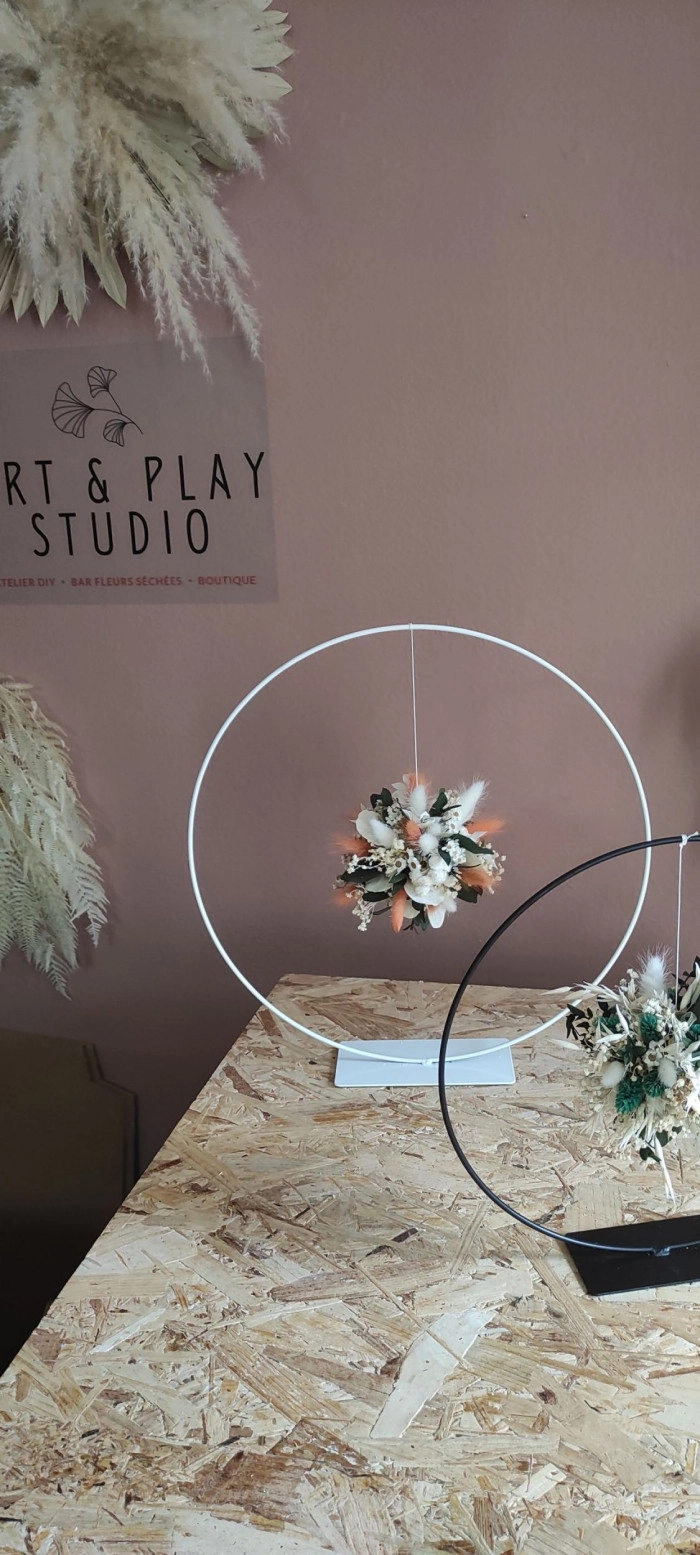 Atelier Végétal - Composition fleurs séchées à Mouvaux – 2h