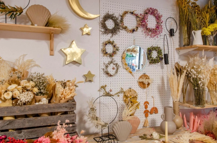 Atelier Végétal - Composition fleurs séchées à Mouvaux – 2h