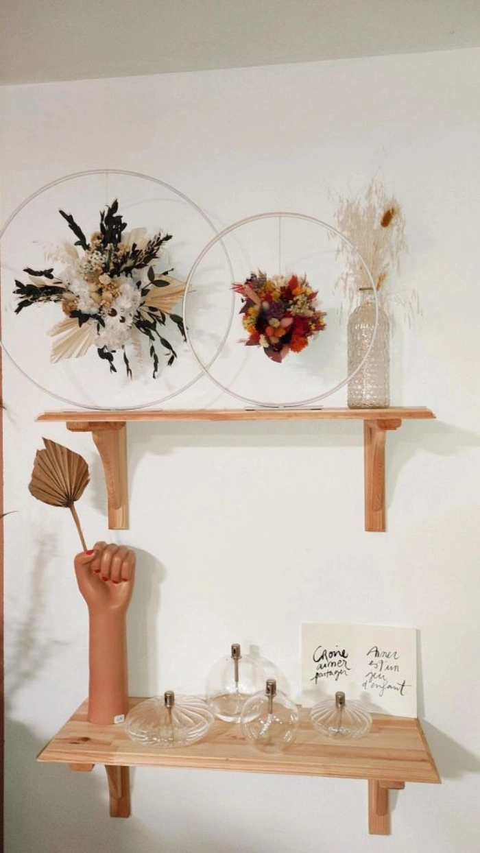 Atelier Végétal - Composition fleurs séchées à Mouvaux – 2h