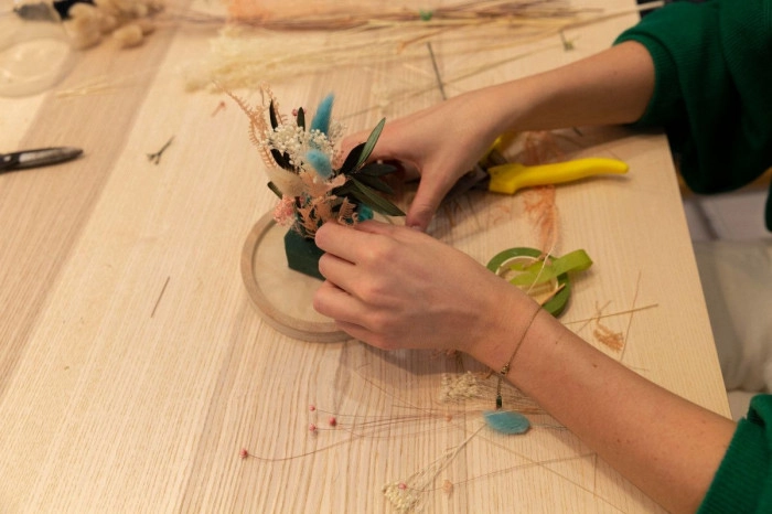 Atelier Végétal - Composition fleurs séchées à Paris – 1h