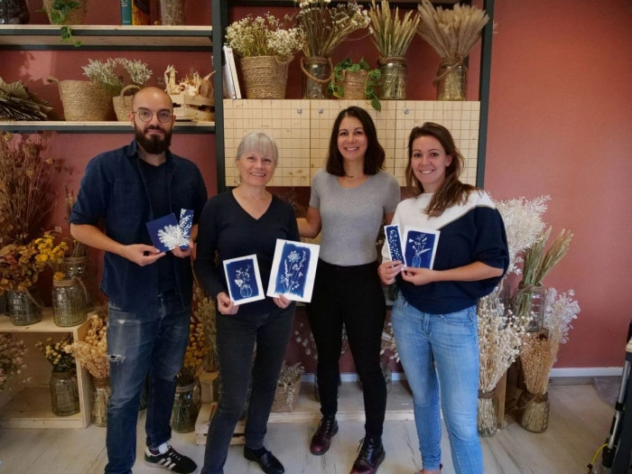 Atelier Papier - Cyanotype à Lyon – 2h