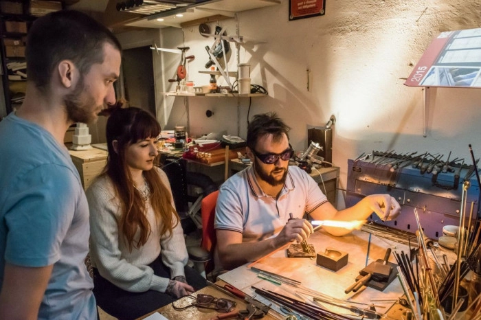 Atelier Verre - Filage du verre/Soufflage à Nancy – 1h