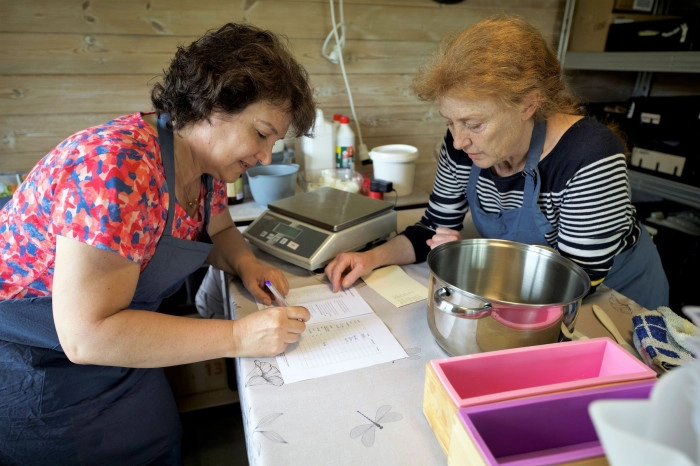 Atelier Cosmétique et bien-être - Saponification à Saint-Clément – 2h
