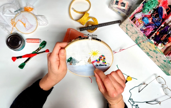 Atelier Textile - Broderie à Le Havre – 3h
