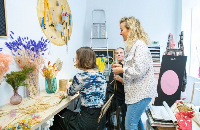 Atelier Végétal - Composition fleurs séchées à Metz – 2h