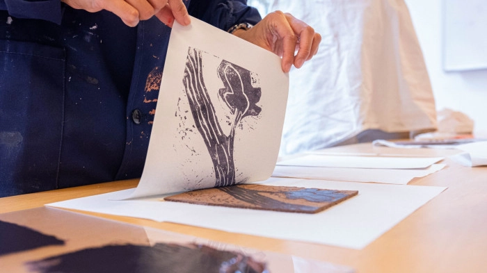 Atelier Papier - Linogravure à Paris – 2h
