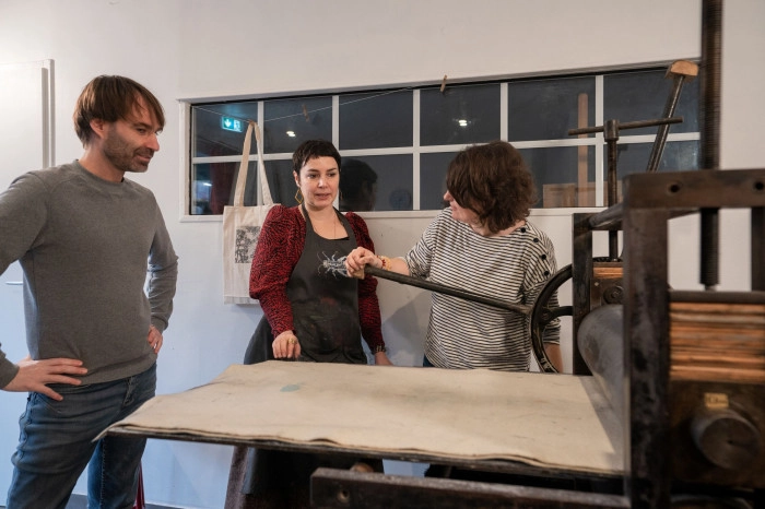 Atelier Papier - Linogravure à Rezé – 2h